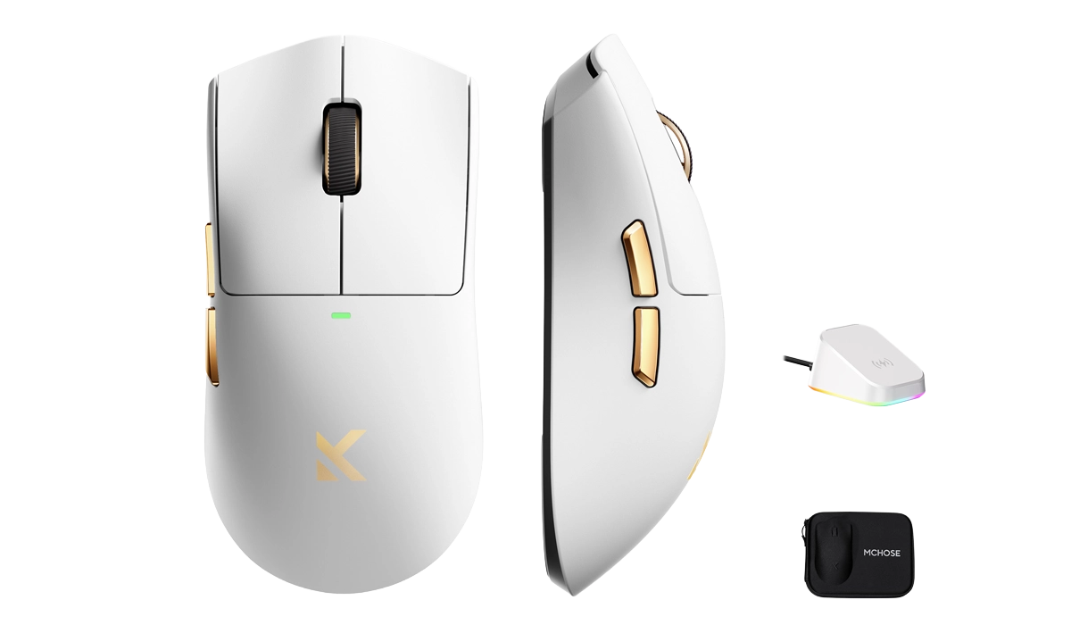 MCHOSE K7 Ultra White Gold