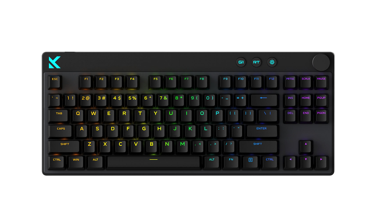Mix 87 Hall Effect Magnetic Switch Gaming Keyboard Black