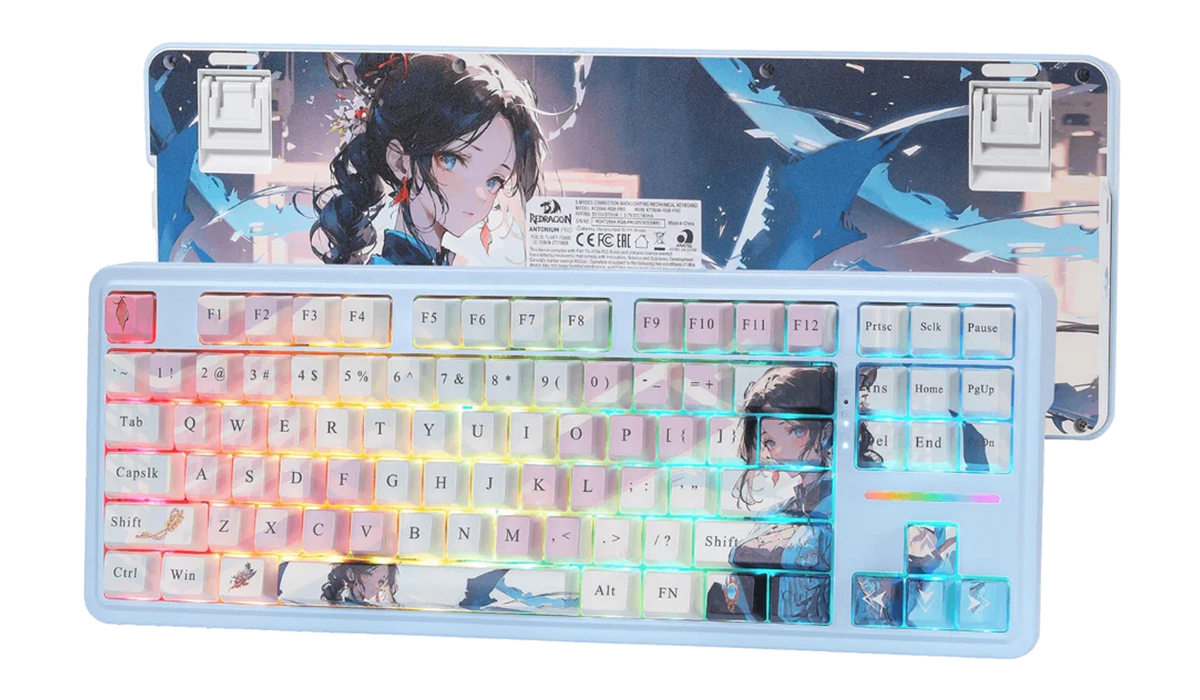 Keycapy PBT i podświetlenie RGB